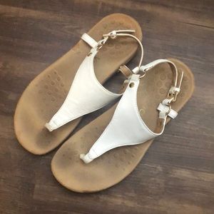 White Vionic Sandals